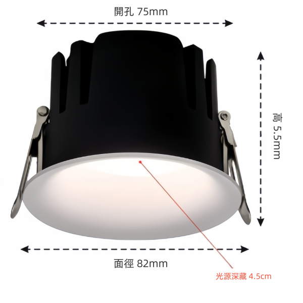 弧隱崁燈：圖片 7
