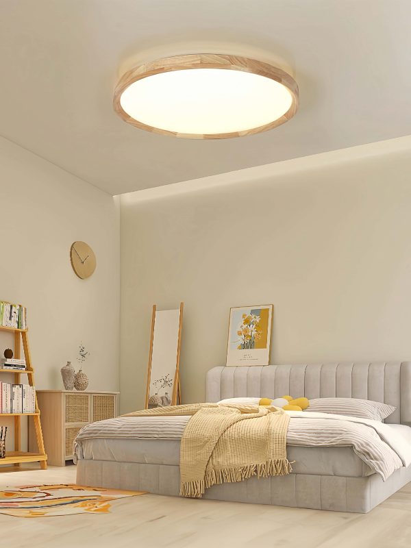 homekit 智能系列 | 暖木圓暉吸頂燈