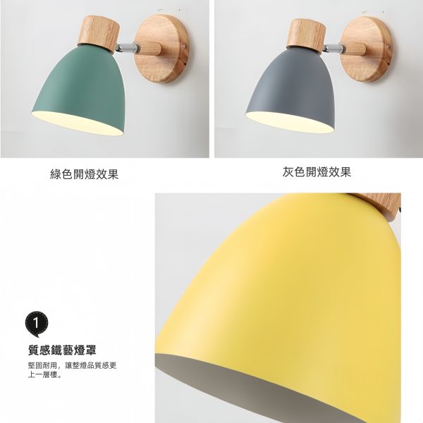 馬卡龍壁燈：圖片 8